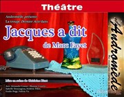 Jacques a dit Espace Maurice Bjart Affiche