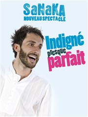 Sanaka dans Indigné presque parfait Nouveau Thtre Beaulieu Affiche