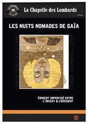 Les Nuits Nomades De Gaïa La Chapelle des Lombards Affiche