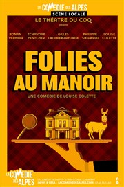 Folies au manoir La Comdie des Alpes Affiche