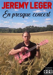 Jérémy Léger dans "En presque concert" Contrepoint Caf-Thtre Affiche