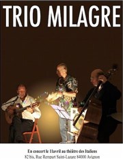 Trio Milagre Thtre des italiens Affiche