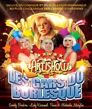 Les gars du burlesque Bonbon Cabaret Artishow Cabaret Affiche