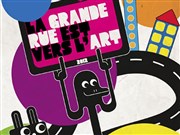 La grande rue est vers l'art La grande rue Affiche