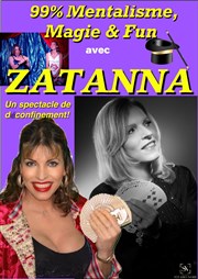 Zatanna dans 99% mentalisme, magie & fun Thtre L'Alphabet Affiche