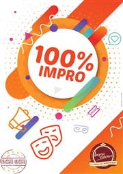 100% impro ! Improvidence Bordeaux Affiche