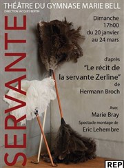 Servante Studio Marie Bell au Thtre du Petit Gymnase Affiche