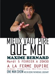 Maxime Bernard Ferme Dupire Affiche