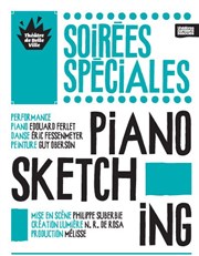 Piano sketching Thtre de Belleville Affiche