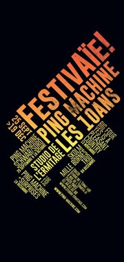 Ping Machine + Schwab Soro Studio de L'Ermitage Affiche