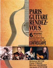 Paris Guitare Rendez-Vous Le Contrescarpe Affiche