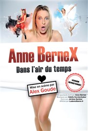 Anne Bernex Dans l'air du temps Caf thtre de la Fontaine d'Argent Affiche