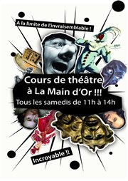 Cours de théâtre Thtre de la Main d'Or Affiche