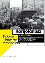 Korijolánusz Thtre Nanterre des Amandiers - Grande Salle Affiche