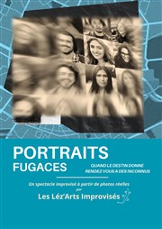 Portraits fugaces Thtre Pixel Affiche