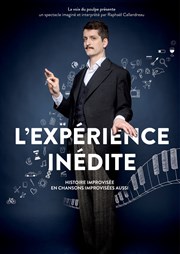 Raphaël Callandreau dans L'expérience inédite Thtre de l'abbaye Affiche