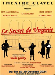 Le Secret de Virginie Thtre Clavel Affiche