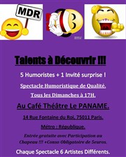 Talents à découvrir !!! Paname Art Caf Affiche