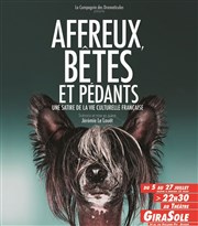 Affreux, bêtes et pédants Thtre du Girasole Affiche