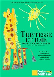 Tristesse et joie dans la vie des girafes Thtre Darius Milhaud Affiche