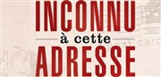 Inconnu à cette adresse Familia Thtre Affiche