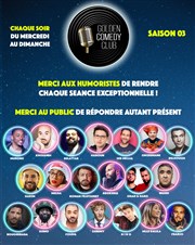 Golden Comedy Club Le Pub St Germain Affiche