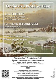 Concert Note et Bien Eglise St Denys du St Sacrement Affiche