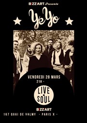 Yeyo live Le Bizz'art Club Affiche