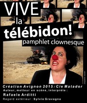 Vive la télébidon Le Thtre Falguire Affiche