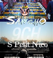 9ch + S Petit Nico + Sancho Bouffon Thtre Affiche