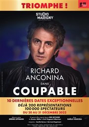 Coupable | avec Richard Anconina Studio Marigny Affiche