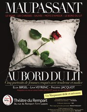 Maupassant au bord du lit Thtre du Rempart Affiche