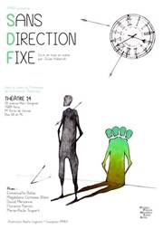 Sans Direction Fixe Thtre 14 Affiche