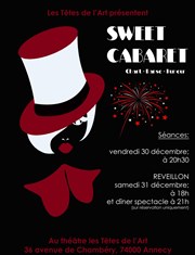 Sweet cabaret | spécial jour de l'an Tte de l'Art 74 Affiche