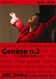 Génèse n°2 ABC Thtre Affiche