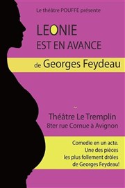 Léonie est en avance Thtre Tremplin Affiche