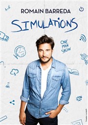 Romain Barreda dans Simulations Thtre des Oiseaux Affiche