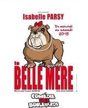 Isabelle Parsy dans La belle Mère Caf Thtre Ct Rocher Affiche