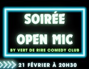 Soirée Open Mic By Vert de Rire Comedy club La Ricane Affiche