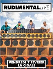 Rudimental La Cigale Affiche