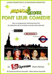 Musicals2Gether font leur comédie SoGymnase au Thatre du Gymnase Marie Bell Affiche