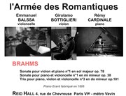 L'Armée des Romantiques Reid Hall Affiche