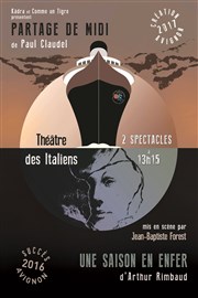 Partage de Midi Thtre des italiens Affiche