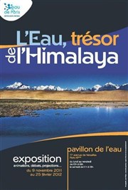 Exposition : L'eau, trésor de l'Himalaya Pavillon de l'eau Affiche