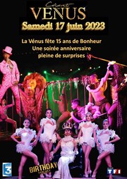 Soirée anniversaire du cabaret La Vnus Affiche