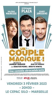 Un couple magique ! | Avec Stéphane Plaza, Jeanfi Janssens et Valérie Mairesse Le Cepac Silo Affiche