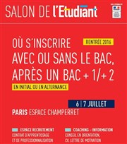 Salon de l'étudiant : Où s'inscrire avec ou sans le bac ? Espace Champerret Affiche