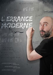 Alexandre Texier dans L'Errance Moderne Thtre de Poche Graslin Affiche