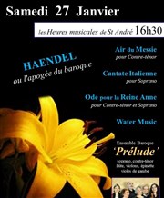 Haendel ou l'apogée du baroque Eglise Saint Andr de l'Europe Affiche