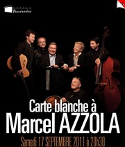 Carte blanche à Marcel Azzola Thtre Traversire Affiche